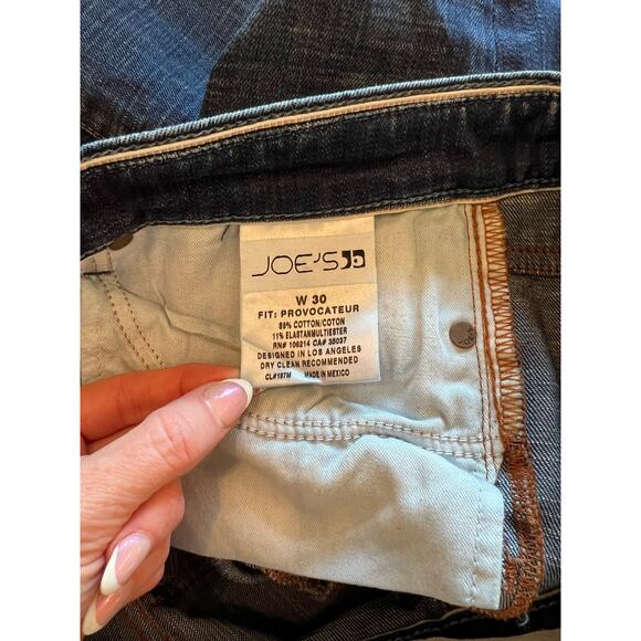 Joe's Jeans Provocateur Bootcut Cutoff‎ Stretch Distressed Low Rise Size 30 - Picture 3 of 4